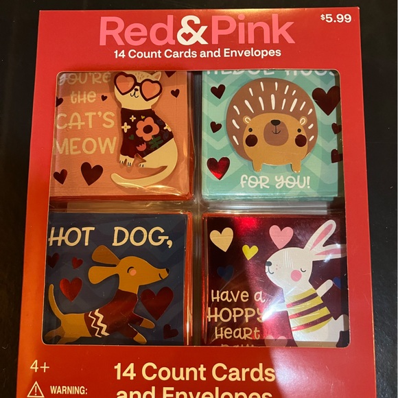 2 For $5. Valentine’s Day Card Exchange Set. 14 Cards Per Box. Brand New. - Picture 6 of 13